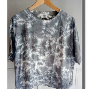 ACDC women's Silver studded top